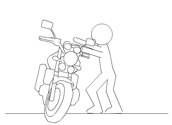 車体起こし2